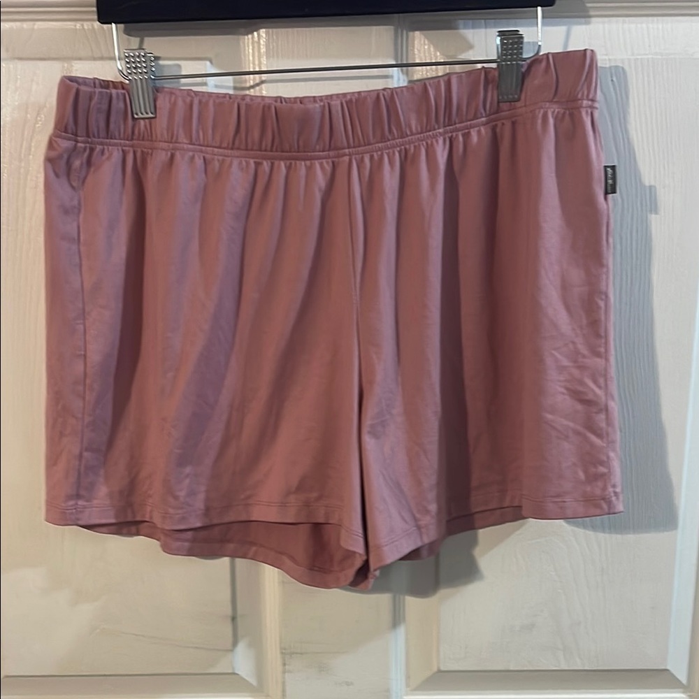 Eddie Bauer Women's High Waist Shorts - Pink